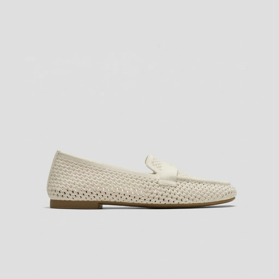 Arch Support Square-Toe Knit