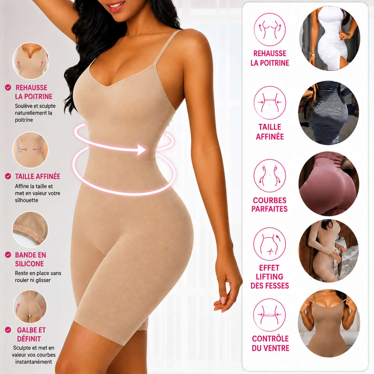 BODY GAINANT SCULPTANT