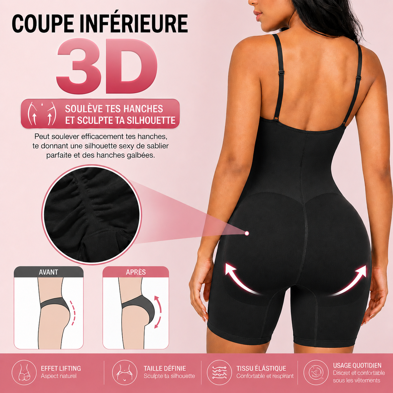BODY GAINANT SCULPTANT
