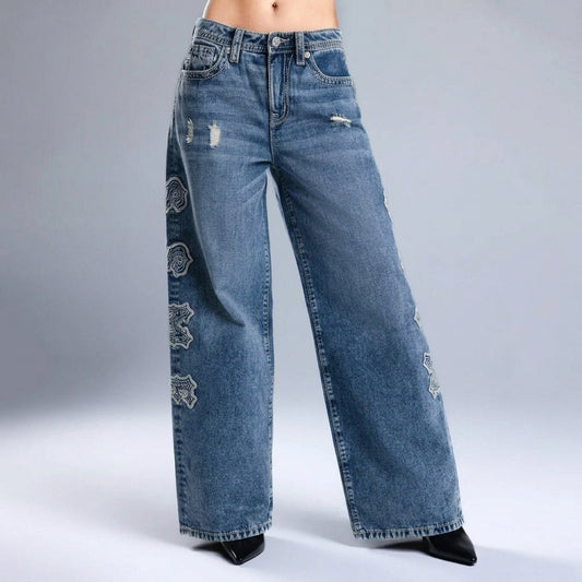 Ayana Baggy Wide Leg Jeans